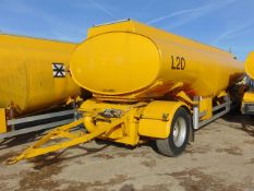 24000 Ltr Twin Axle Fluid Transfer Tanker Trailer