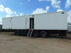 Don-Bur Twin Axle 40ft Mobile Site Office Trailer
