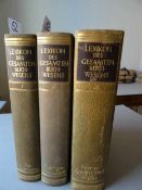 Bibliographie.- Löffler, K. und Kirchner, J. (Hrsg.). Lexikon des gesamten Buchwesens. 3 Bde.