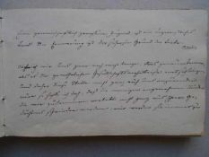 Wilhelm von Preußen.- (Stammbuch-) Album aus dem Raum Berlin. 95 Seiten mit handschriftlichen