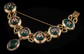 A French enamelled gold,