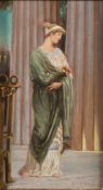 Herbert Sydney [1858-1923]- A Grecian Priestess:- signed and dated 1915 bottom right further signed,