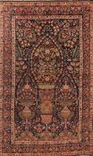 A Tabriz rug:, of large size,