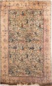 A Qum rug:,