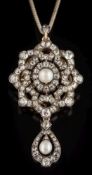 A late 19th century, gold, silver,