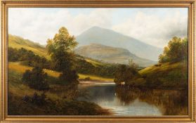 William Mellor [1851-1931]- View on The Lledr,