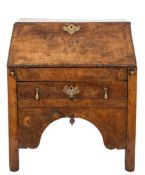 An early 18th Century burr oak bureau:,