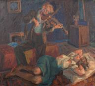 * Joye Lindstrom [20th Century]- Love Song,:- signed bottom right,
