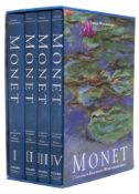 WILDENSTEIN, Daniel - Monet : Catalogue Raisonne, 4 vols, org.