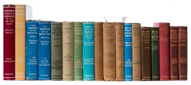 WAYSIDE & WOODLAND : Land and Water Bugs (1959), Dragonflies (1937), Flies (1951), Spiders (1945),