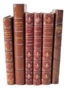 BINDINGS : Beaconsfield Maxims, art nouveau style calf by Hatchards, 8vo, 1906.