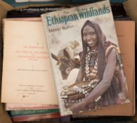 ETHIOPIA - box of books.