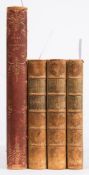 ANON - The Sporting Magazine : 3 vols, half calf, engraved plates, 8vo, 1846,1855,1856.