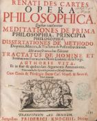 DESCARTES, Rene - Opera Philosophica : 4 books in one, illustrations in text,4to,