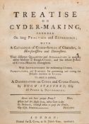 STAFFORD, Hugh - A Treatise on Cyder-Making,