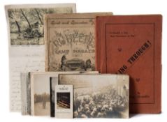 A First World War : a collection of letters, magazines, postcards, photos etc - inc.