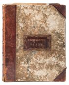 EARLY PHOTOGRAPHY : An album crammed full with mainly topographical photographs, inc.