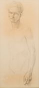 John Frye Bourne [1912-1991]- Study of a youth,