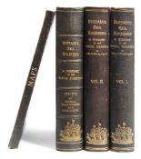 FIELD, Colonel Cyril - Britain's Sea Soldiers,: 3 vols, org.