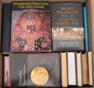 BYZANTIUM WORLD - a box of books.