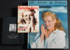 DIENES, Andre de - Marilyn : illustrated throughout, pictorial boards, folio, Taschen, 2002.