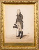 Manner of Richard Dighton [early 19th Century]- Portrait of Charles Douglas,