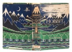 TOLKIEN, J.R.R - The Hobbit : illust, inc. colour frontispiece, org.