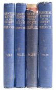 LAKE, William (publisher) - A Complete Parochial History of the County of Cornwall : 4 vols, org.