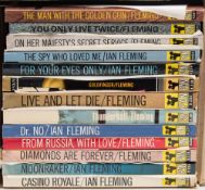 JAMES BOND : 13 paperbacks, published by Pan books, in exceptional condition.