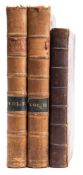 COWLEY, Abraham - The Works : portrait frontis, calf, folio, 1678.