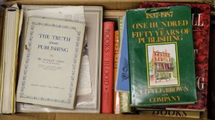 UNWIN, Sir Stanley - The Truth about Publishing : org. cloth in d/w, 8vo, 1960.