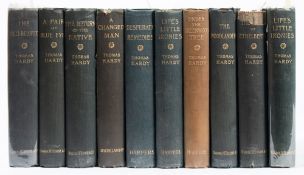 HARDY, Thomas - Life's Little Ironies : org. green cloth, 8vo, Osgood, McIlvaine, 1896.