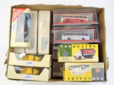 Corgi & Vanguard a small group of various buses and cars etc: (a lot)