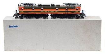 A Tenshodo (Japan) Great Northern 1-C+C-1 Class Y-1 electric locomotive:, number 5016, black,