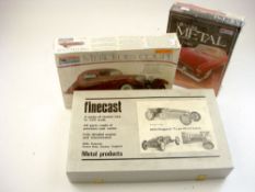 A Finecast 1/24th scale model kit for a 1934 Bugatti Type 59 3.