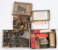 Hornby, Bassett Lowke and others:, a collection of miscellaneous rolling stock and accessories.