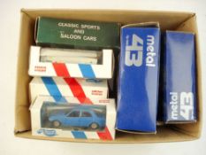 Record and other makers, a collection of 1/43 scale model racing cars:,