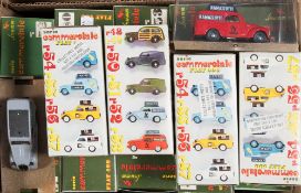 Brumm, a collection of Fiat 500 commercial vans in various liveries:,