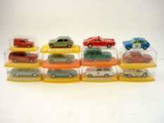 Pilen (Spain) a group of 1 /43rd scale model sports cars:, including M239 Peugeot 504,