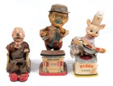 A battery operated 'Charley Weaver bartender':,