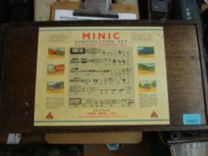 A Pre-war Tri-ang Minic Construction Set No 1:,