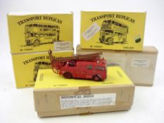 A Transport Replica Dennis F12 Fire Engine built by Colin Flannery:,