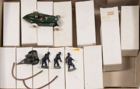 A collection of Veteran & Vintage Models, plain boxed white metal vehicles:,