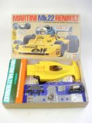 A Tamiya 1/10th scale Martini MK.