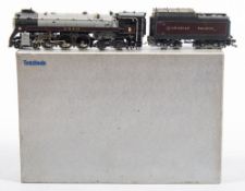 A Tenshodo (Japan) Canadian Pacific Railway 2860 4-6-4 Royal Hudson locomotive with tender:,