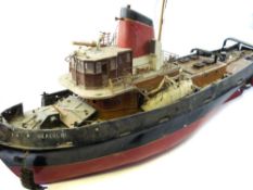 A radio control scale model of TMB 'Hercules':,