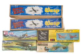 Keil Kraft and Mercury a small group of aeroplane kits: (a lot) (unchecked for completeness)