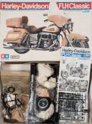 Tamiya 1/6th scale Harley Davidson FLH Classic Big scale kit:, No BS0615:,