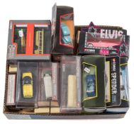 Corgi a boxed collection of various and buses etc:,