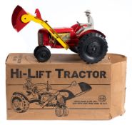 Louis Marx & Co Inc (USA) a tinplate 'Hi-lift' tractor:,